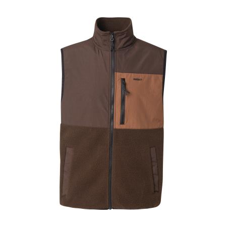 Iriedaily Iriedaily Bodywarmer Auf Deck bruin / donkerbruin