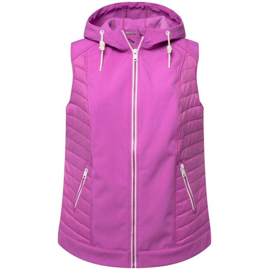 Ulla Popken Ulla Popken Sportbodywarmer lichtlila -