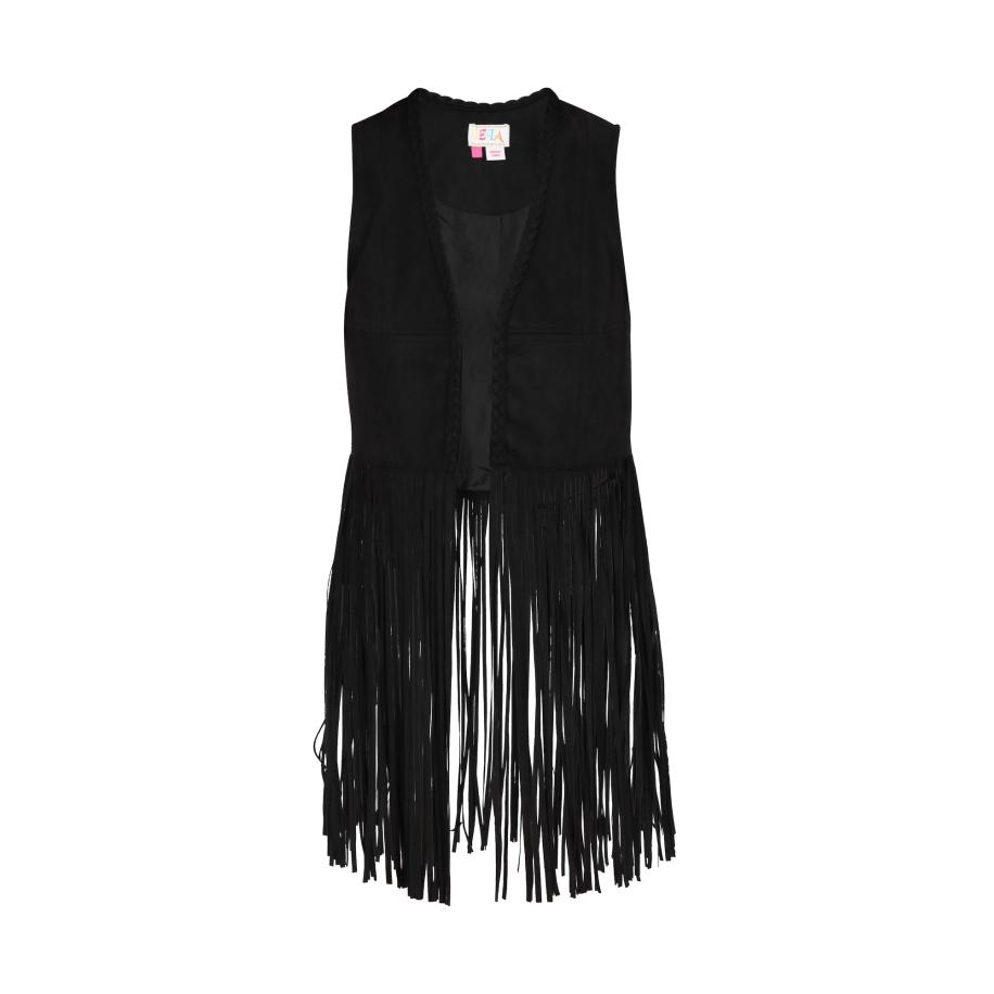 IZIA IZIA Bodywarmer Boho zwart -
