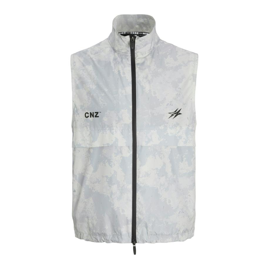 Jack & Jones JACK & JONES Bodywarmer JCOCnz Paris lichtgrijs / zwart / wit -