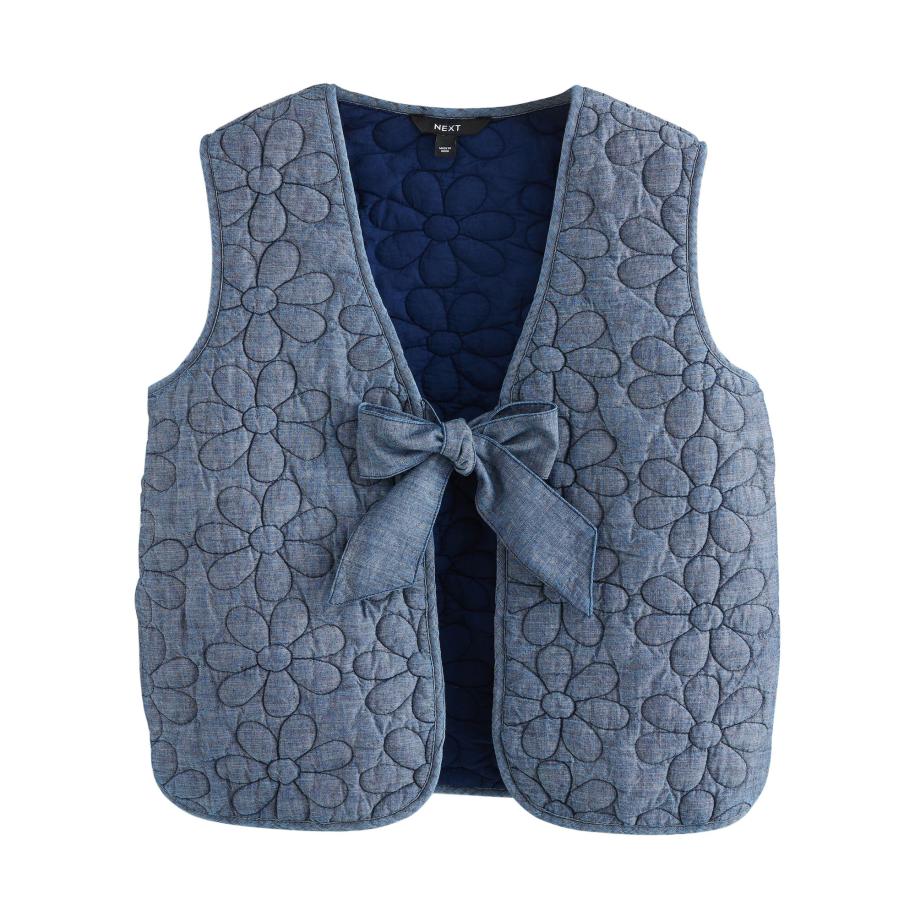 Next Next Bodywarmer blauw denim -