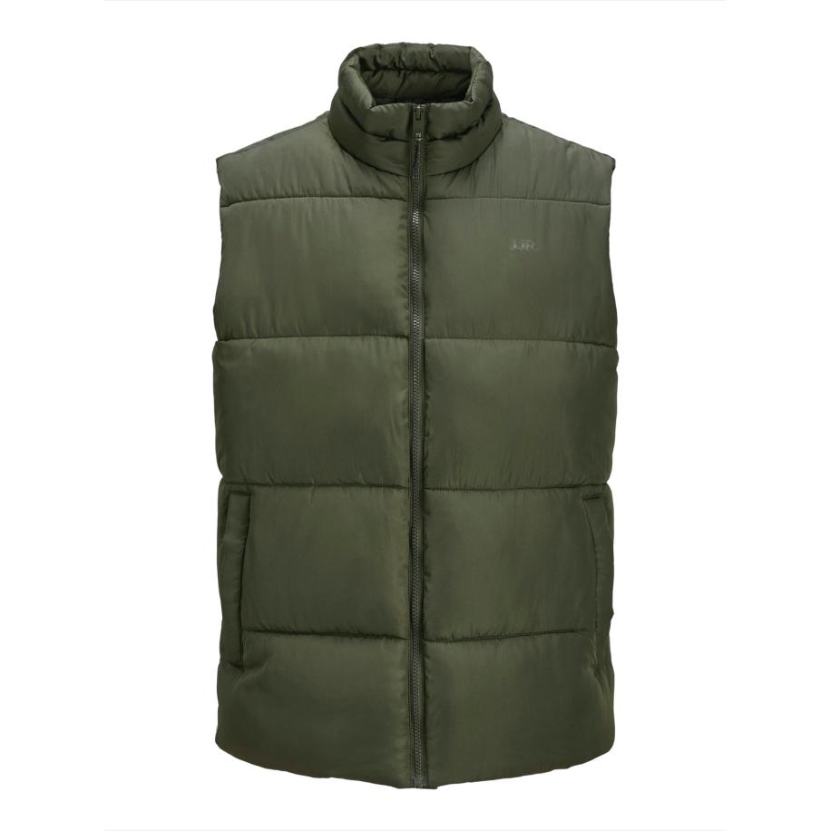 JJ Rebel JJ Rebel Bodywarmer olijfgroen -