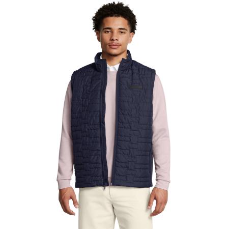 Herenbodywarmer Under Armour Drive Pro Midnight Marineblauw / Metalen Zilver L