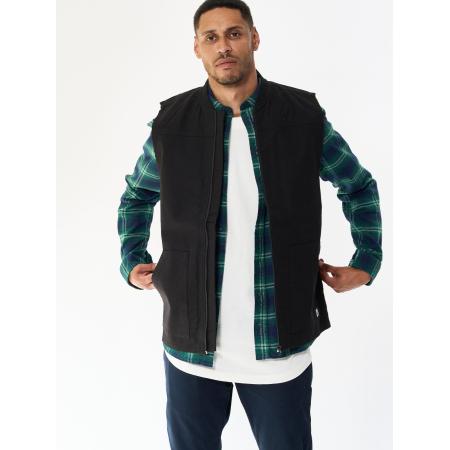Legends Bodywarmer Heavy Canvas zwart