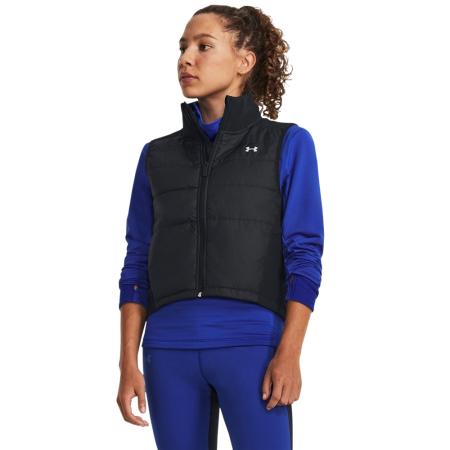 Damesbodywarmer Under Armour Storm Session Run Zwart / Reflecterend S