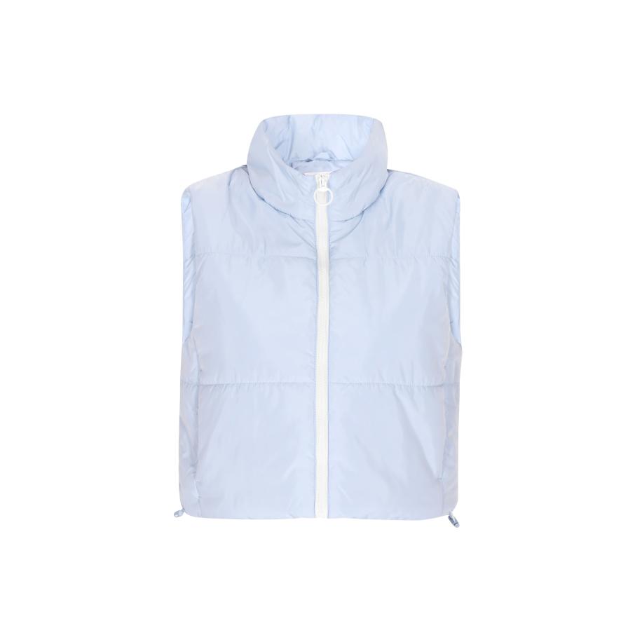 Swirly swirly Bodywarmer lichtblauw -