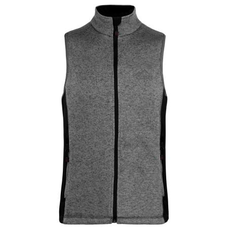 normani Sportbodywarmer Kashechewan grijs gemêleerd / zwart