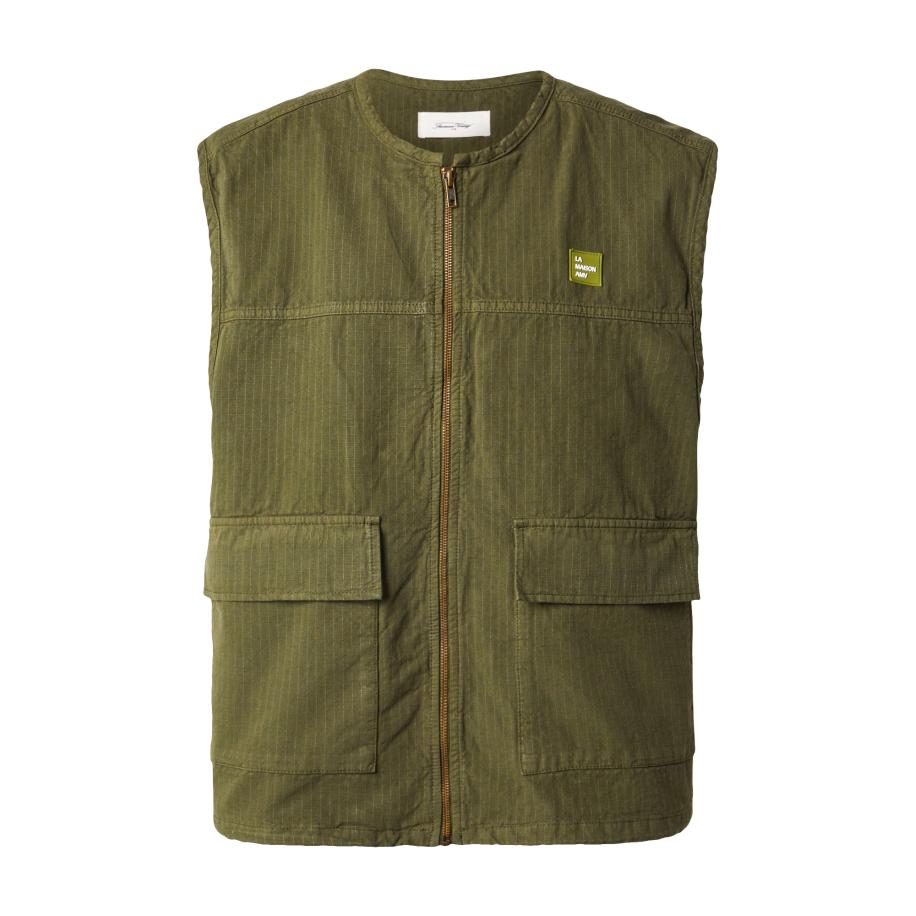 American Vintage AMERICAN VINTAGE Bodywarmer RYGYBAY olijfgroen -