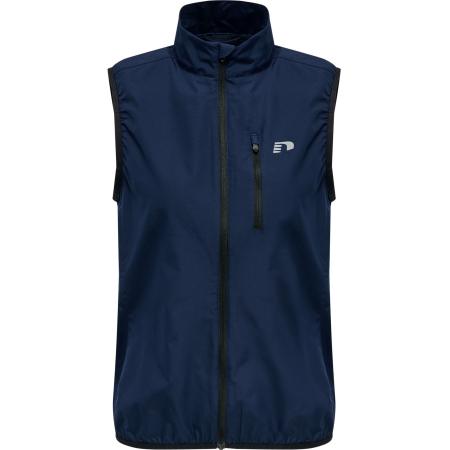 Newline Newline Sportbodywarmer donkerblauw / wit