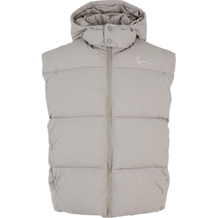 Karl Kani Karl Kani Bodywarmer lichtgrijs -