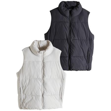 The Set The Set Bodywarmer grijs / zwart