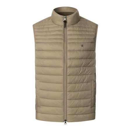 Hackett London Hackett London Bodywarmer donkerbeige / zwart