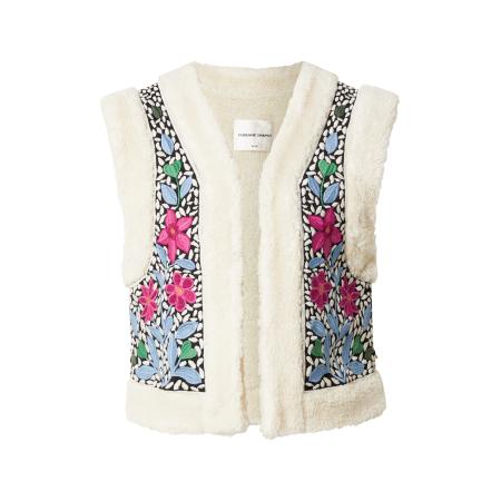 Fabienne Chapot Fabienne Chapot Bodywarmer Timmy lichtblauw / lichtroze / zwart / natuurwit