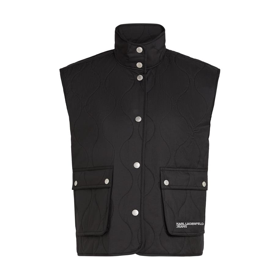 Karl Lagerfeld KARL LAGERFELD JEANS Bodywarmer zwart / wit -