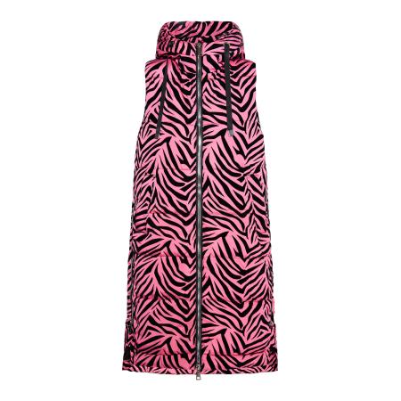 Faina faina Bodywarmer lichtroze / zwart