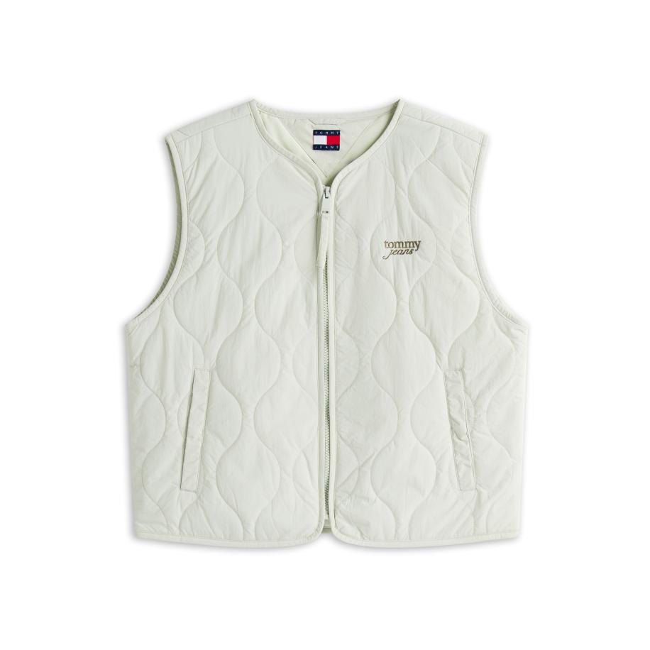 Tommy Jeans Tommy Jeans Bodywarmer olijfgroen / mintgroen -