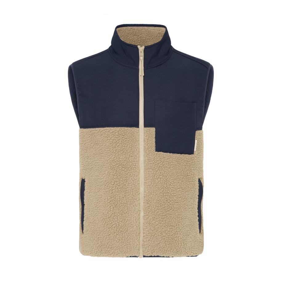 Blend BLEND Bodywarmer BHERMIN donkerbeige / nachtblauw -