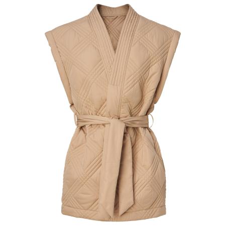 Salsa Salsa Jeans Bodywarmer donkerbeige