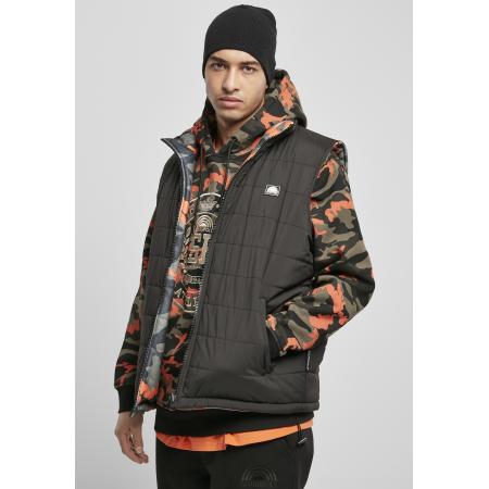 SOUTHPOLE SOUTHPOLE Bodywarmer Reversible grijs / oranje / zwart
