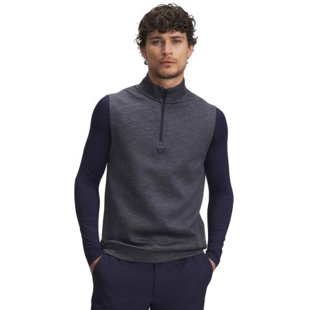 Herenbodywarmer Under Armour Drive Midlayer Midnight Marineblauw / Midnight Marineblauw M