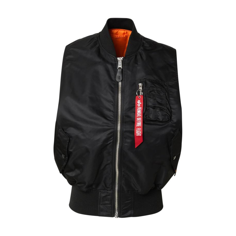 Alpha Industries ALPHA INDUSTRIES Bodywarmer MA-1 rood / zwart / offwhite -