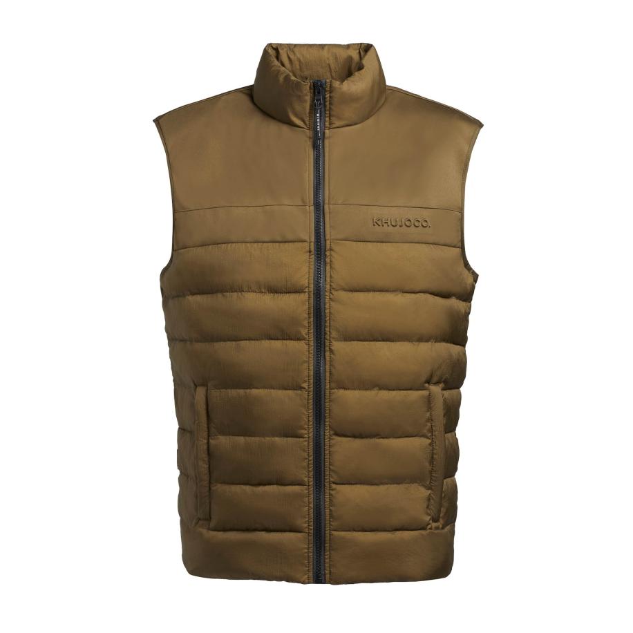 Khujo khujo Bodywarmer Owem olijfgroen -
