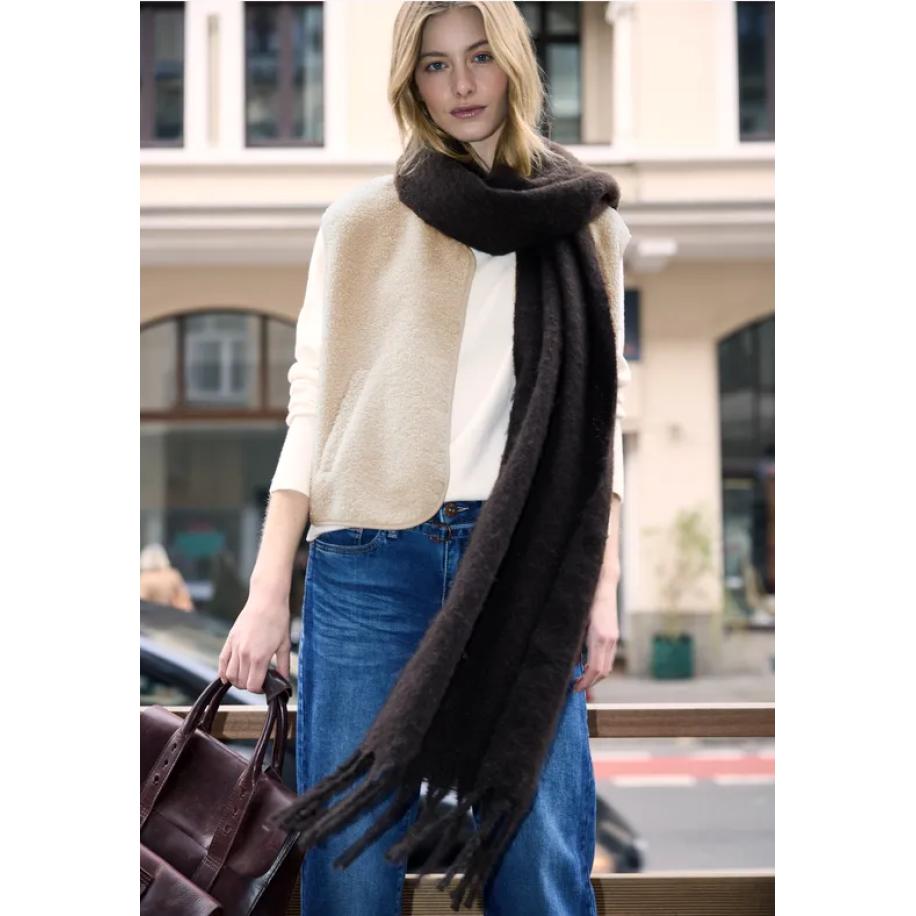 Street One Wollen gilet Bruin