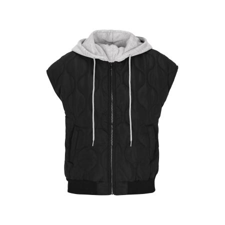 ROCKEASY ROCKEASY Bodywarmer lichtgrijs / zwart