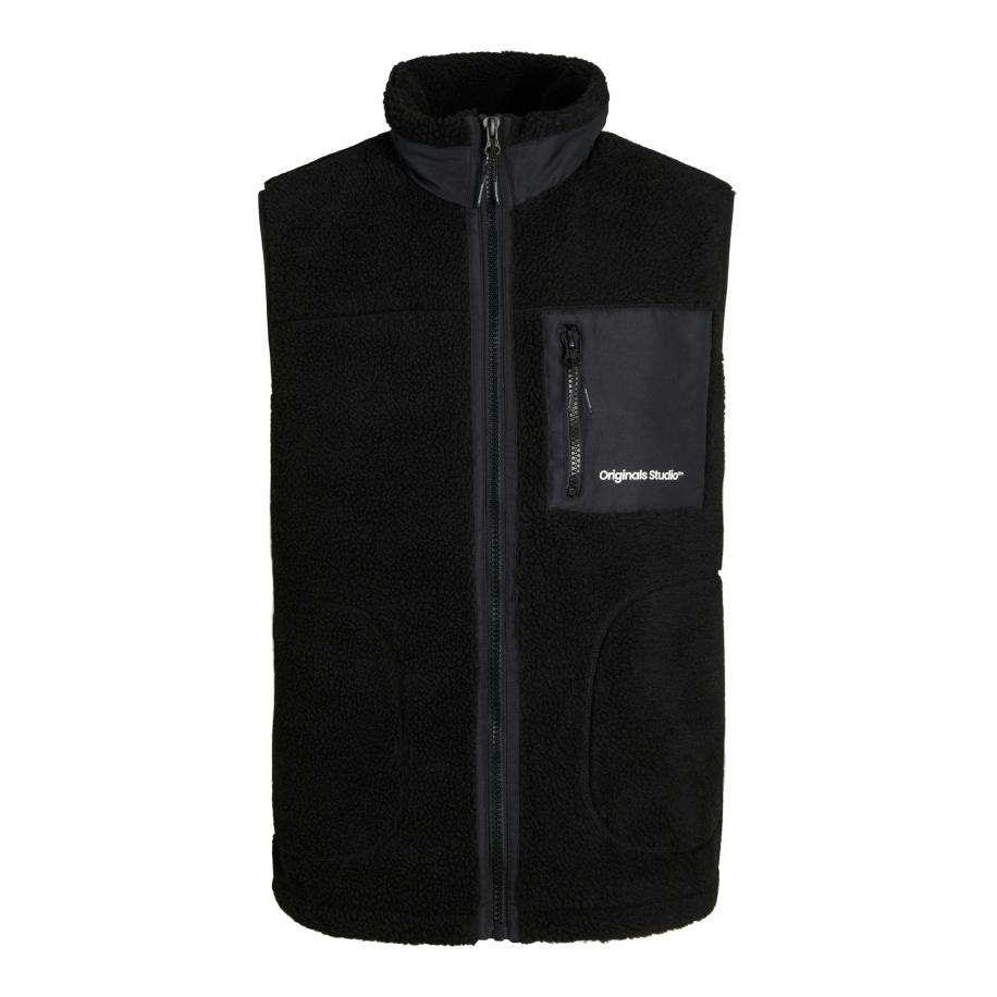 Jack & Jones JACK & JONES Bodywarmer JORVesterbro zwart / wit -