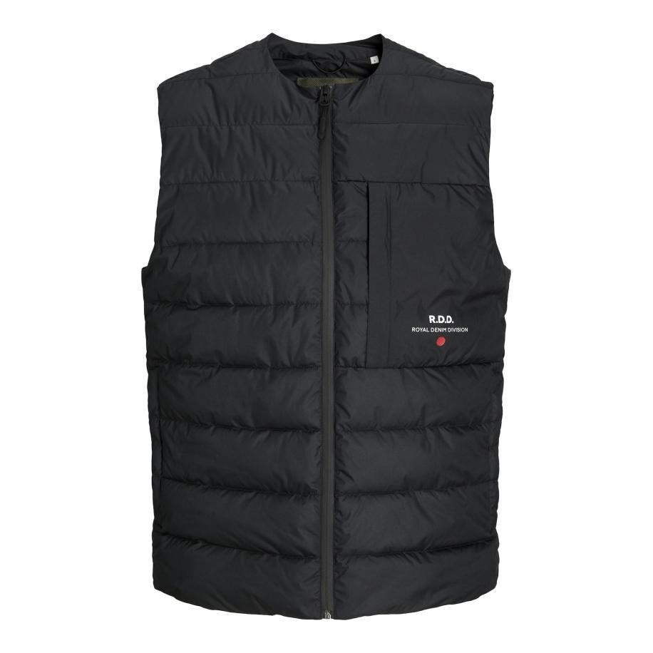 ROYAL DENIM DIVISION R.D.D. ROYAL DENIM DIVISION Bodywarmer zwart -