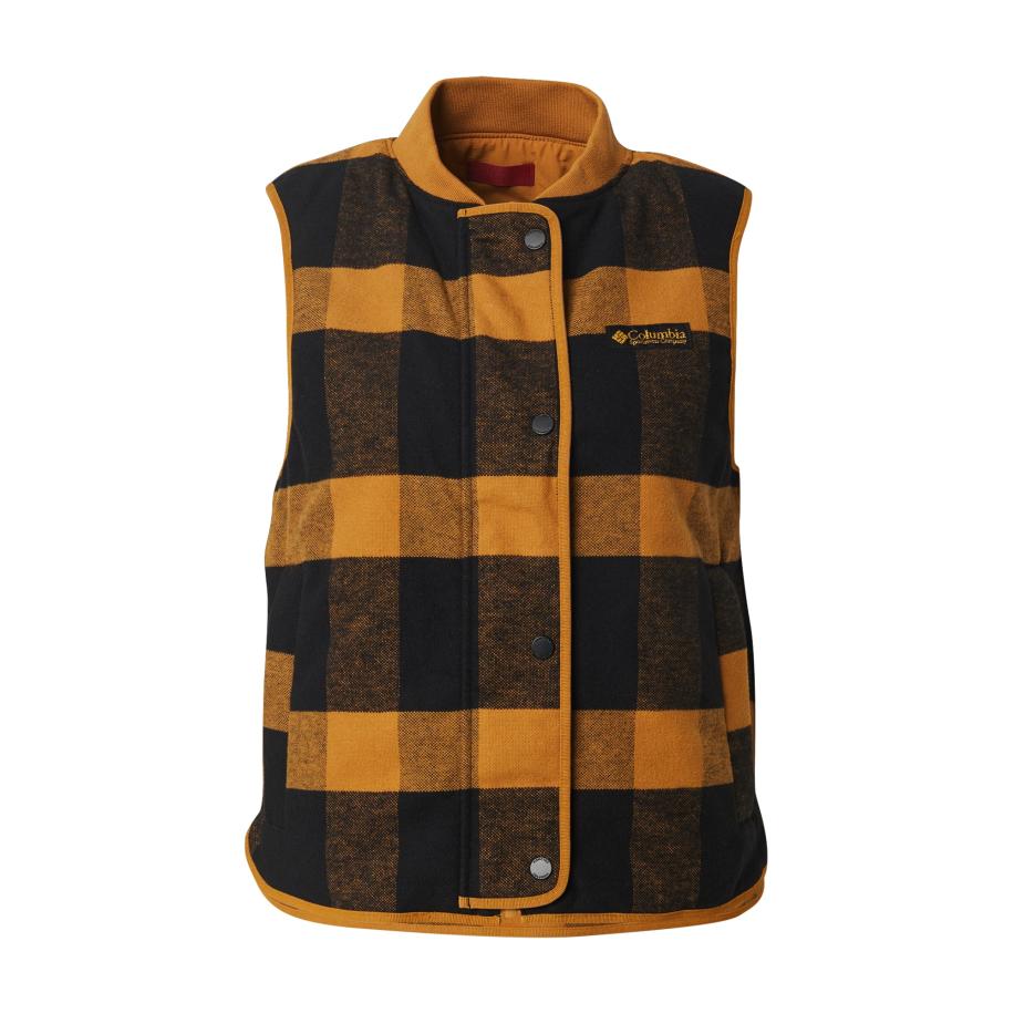 Columbia COLUMBIA Sportbodywarmer High Cascades goudgeel / zwart -