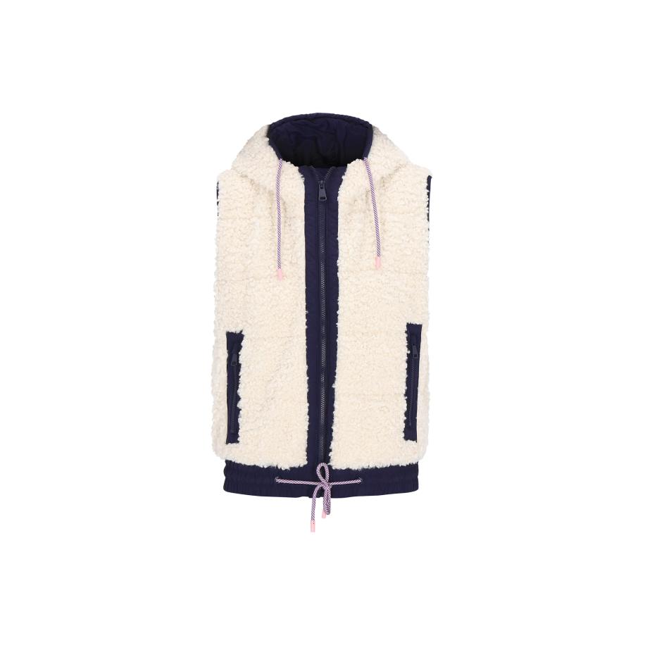 MyMo ATHLSR myMo ATHLSR Bodywarmer marine / offwhite -