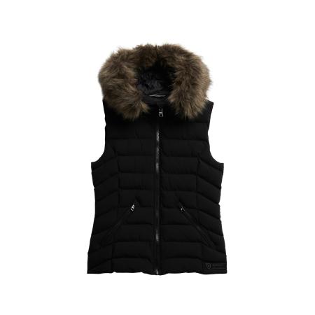 Superdry Superdry Bodywarmer Fuji zwart