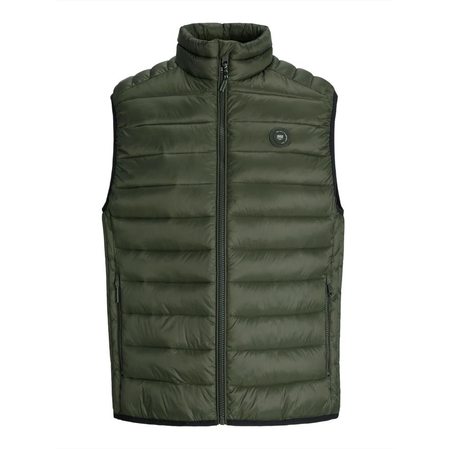 Jack & Jones JACK & JONES Bodywarmer JJEBradley olijfgroen -