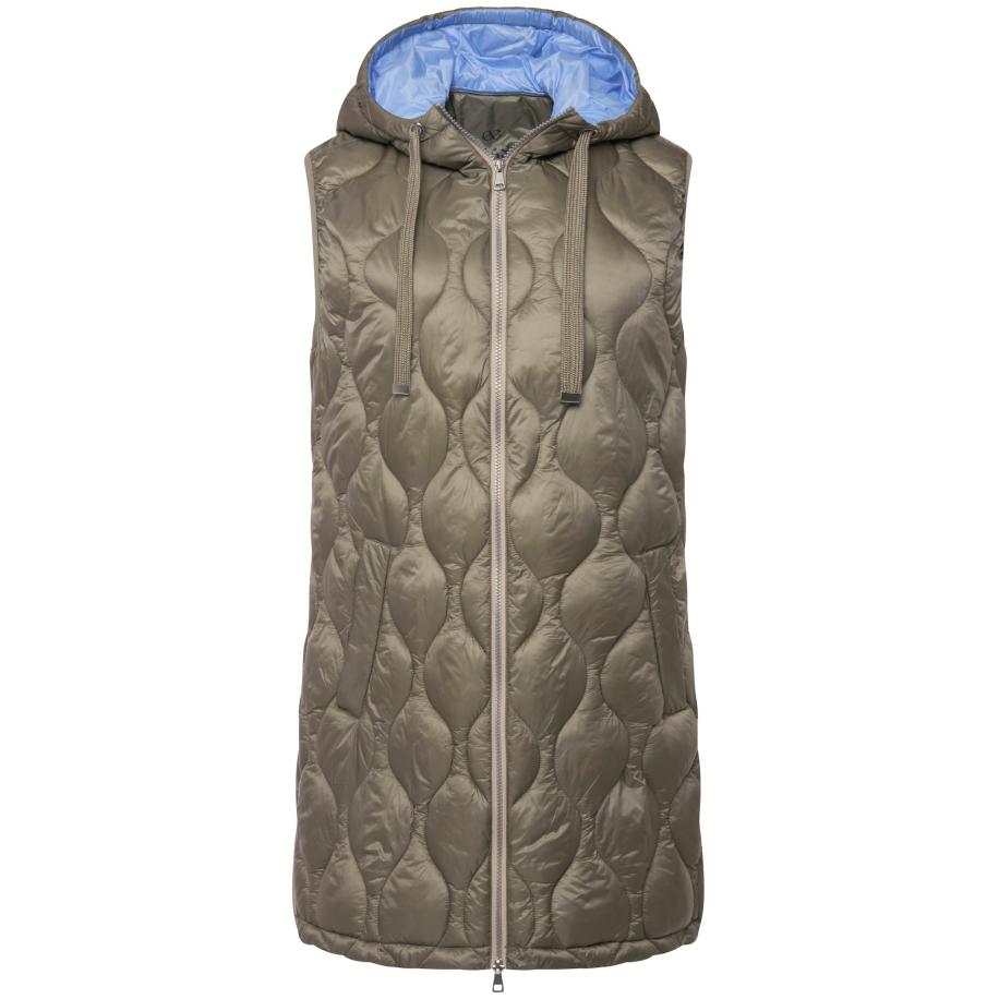 LAURASØN LAURASØN Sportbodywarmer blauw / olijfgroen -