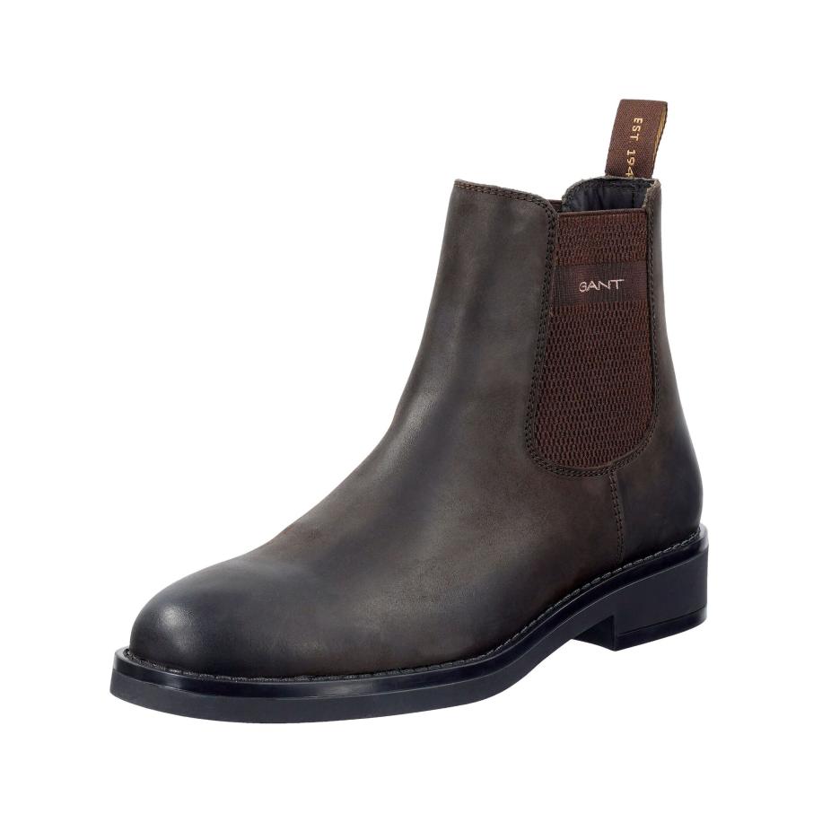 Gant GANT Chelsea boots donkerbruin -