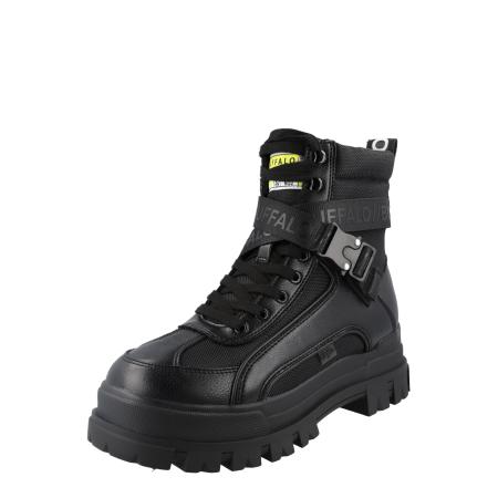 Buffalo BUFFALO Veterboots ASPHA COM1 LACEUP MID lichtgroen / zwart / wit