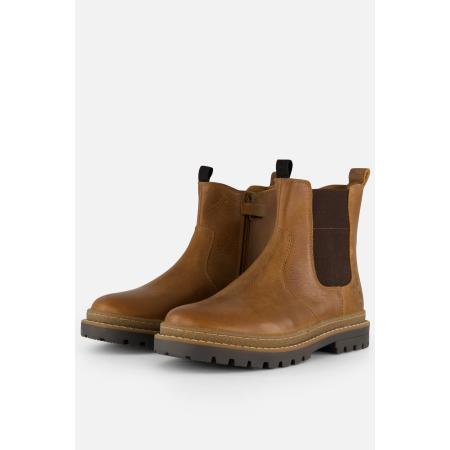 Muyters Chelsea boots cognac Leer