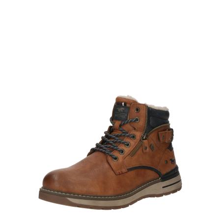 Mustang MUSTANG Veterboots karamel / zwart