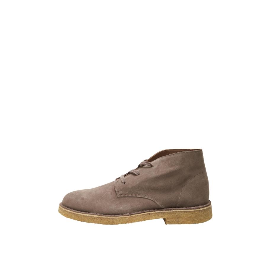 Selected SELECTED Chukka Boots SLHRICCO donkerbeige -