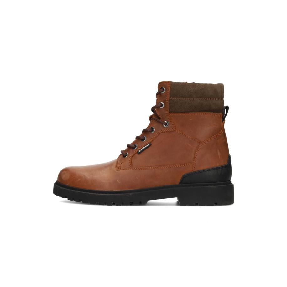 PS Poelman PS Poelman Veterboots TONI cognac / zwart -