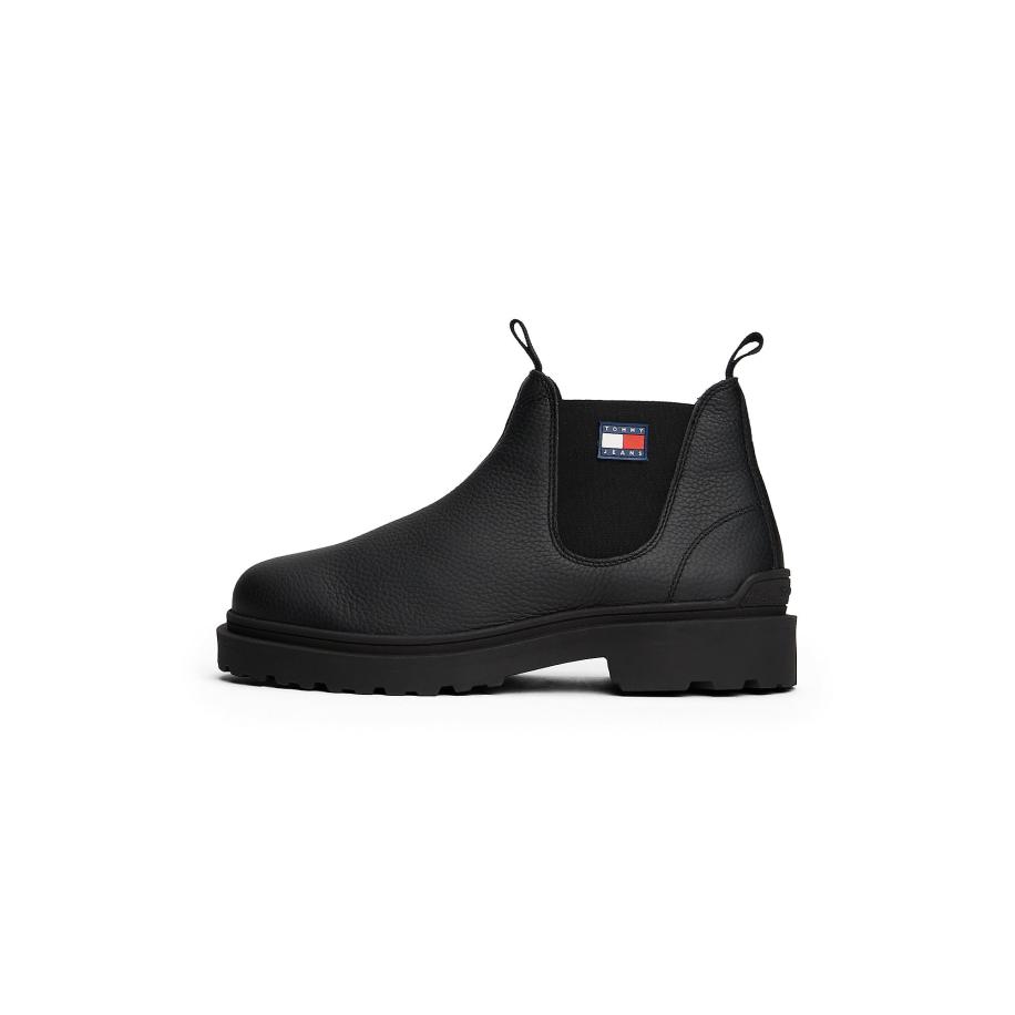 Tommy Jeans Tommy Jeans Chelsea boots zwart -