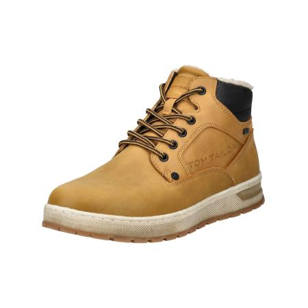 Tom Tailor TOM TAILOR Veterboots cognac / zwart