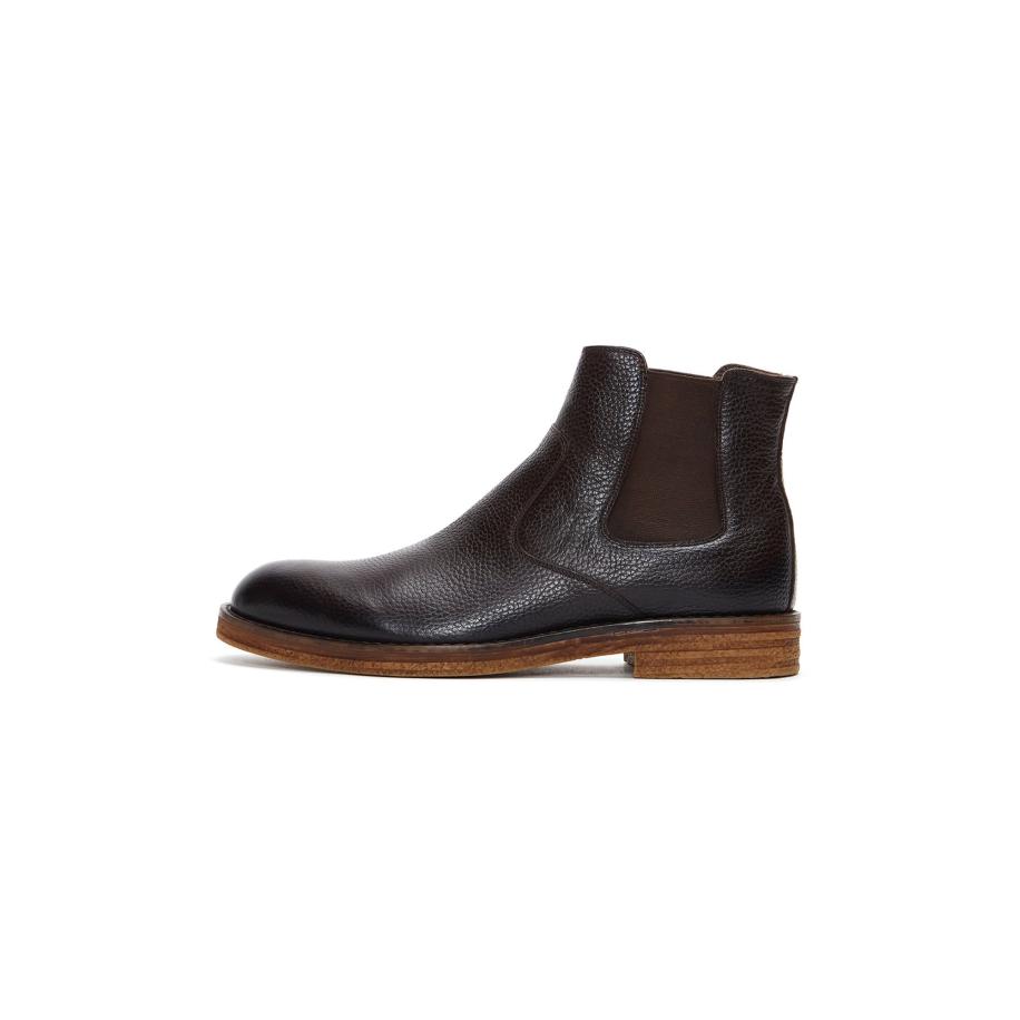 Derimod Derimod Chelsea boots donkerbruin -