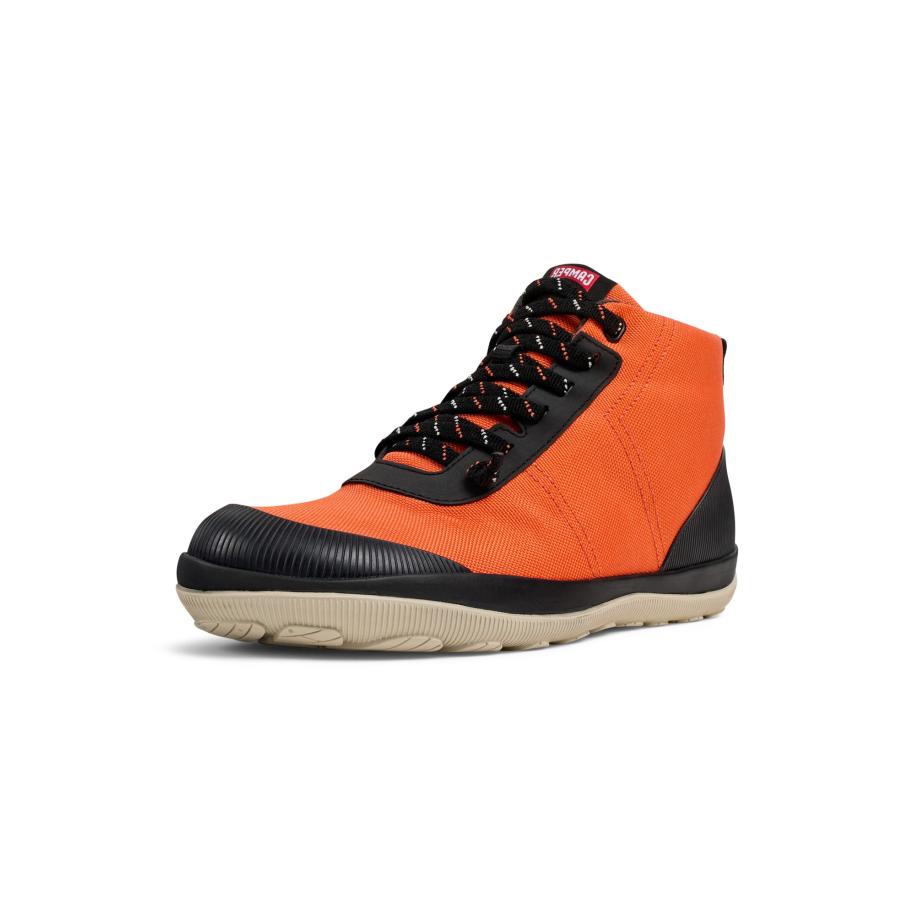 Camper CAMPER Veterlaarzen Peu Pista oranje / zwart -