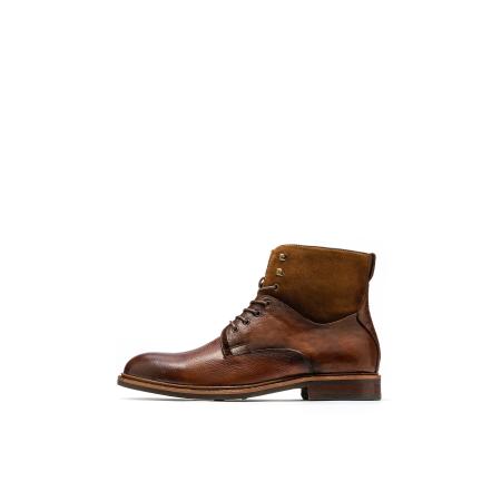 Kazar Kazar Veterboots kastanjebruin / oker