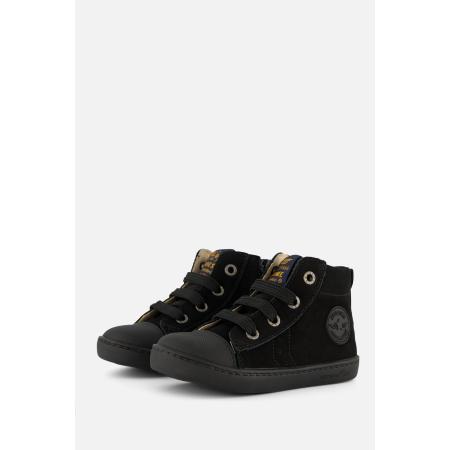 Shoesme Extreme Flex Veterboots zwart Leer