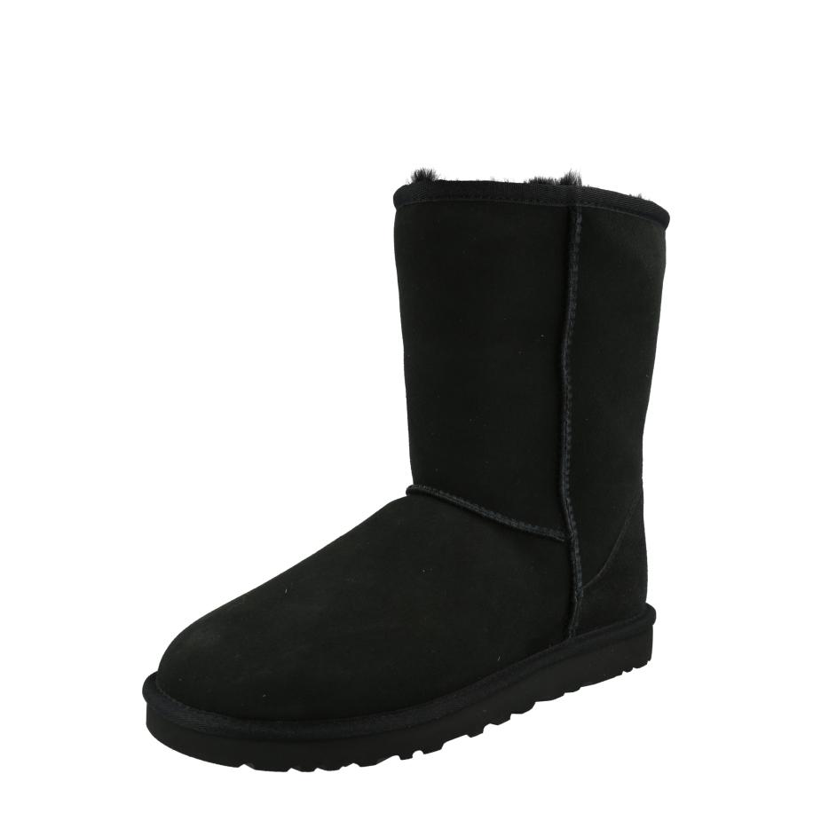 UGG® Classic Short voor heren | Laarzen van warme sheepskin op UGG®.com/eu/nl/nl in Black, Maat 43, Dubbelzijdig -