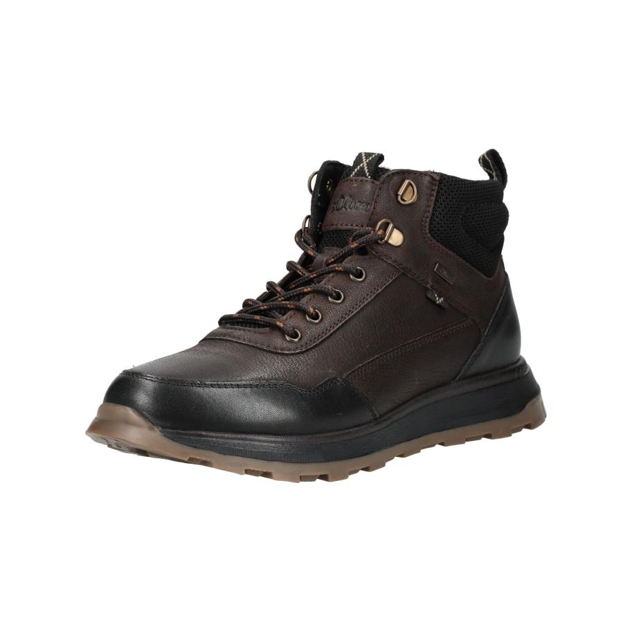s.Oliver s.Oliver Veterboots donkerbruin / zwart -