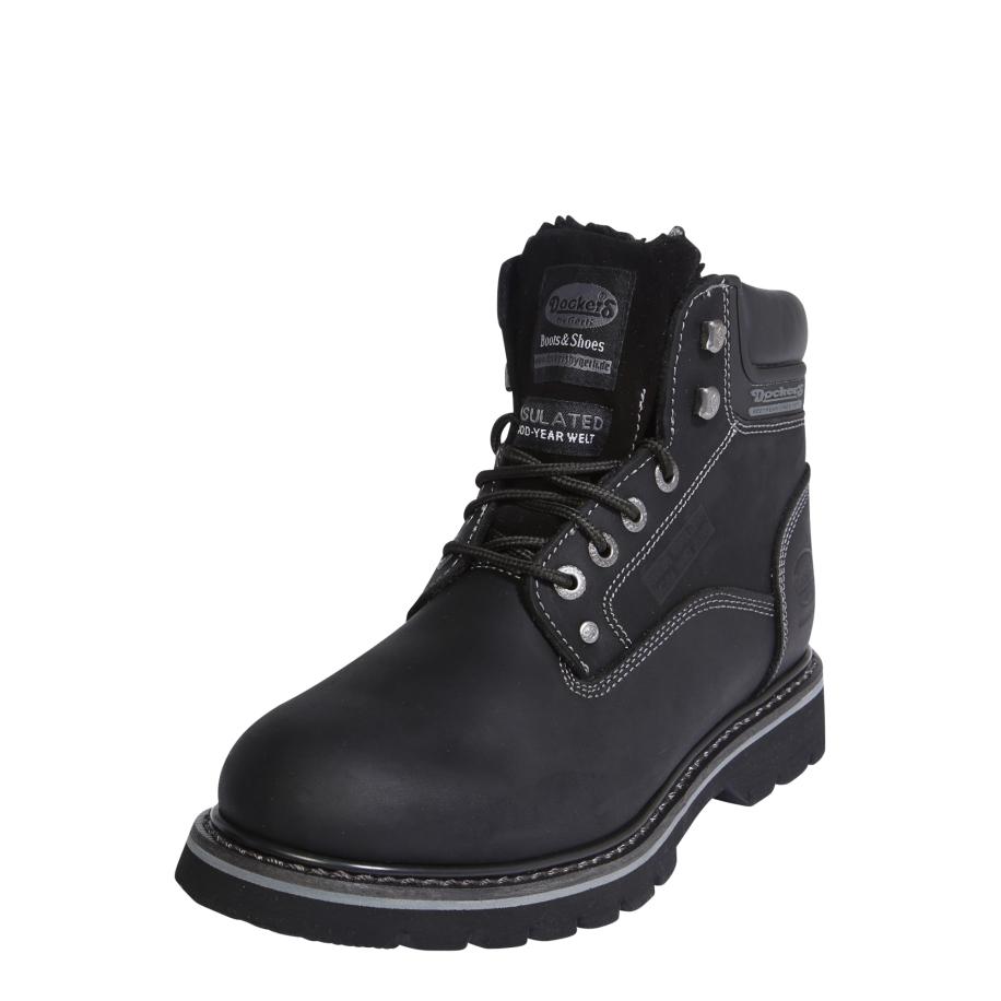 Dockers by Gerli Dockers by Gerli Veterlaarzen 23DA104 grijs / zwart / wit -